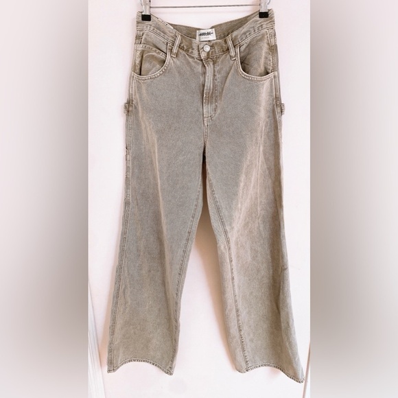 AGOLDE Magda Carpenter Jean in Drab - Picture 4 of 11